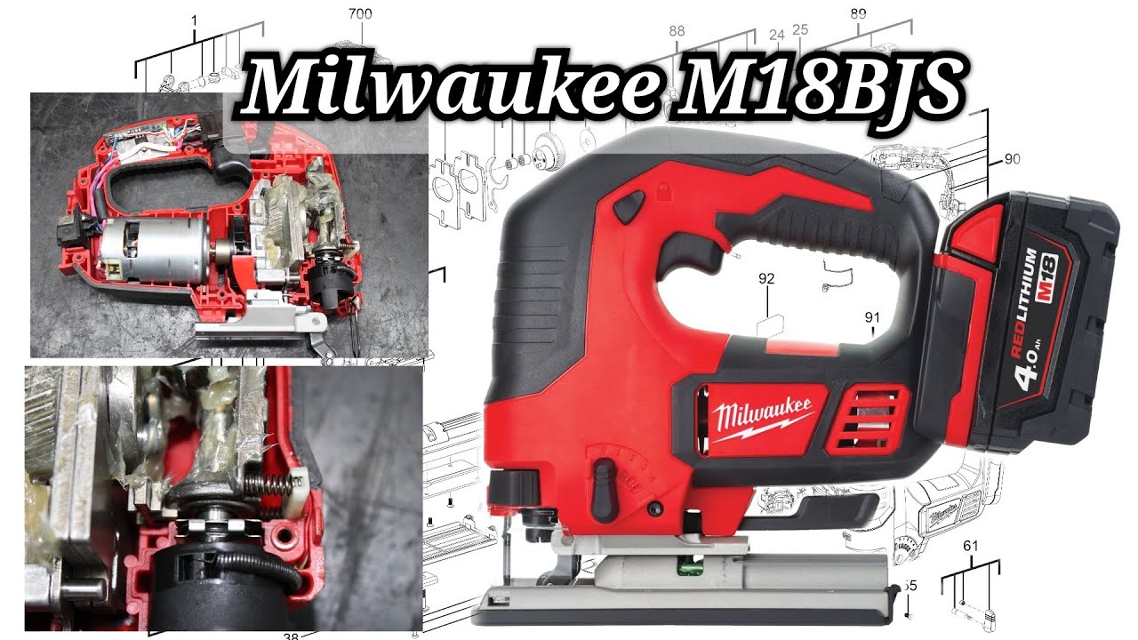 Milwaukee (MLW273721) M18 FUEL D-Handle Jig Saw Kit 世界どこでも無料発送 DIY、工具 