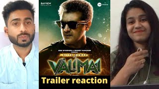 Valimai (Hindi) Trailer Reaction | Ajith Kumar | Yuvan Shankar Raja | Vinoth | Boney Kapoor |