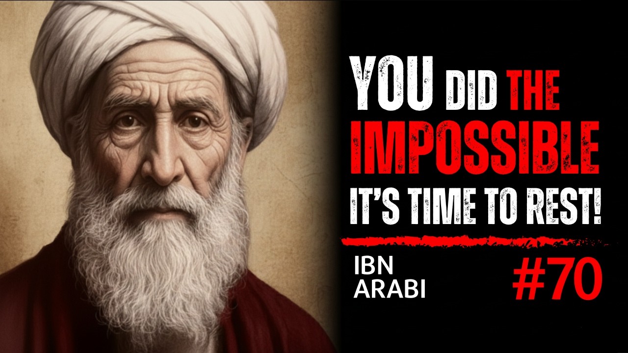 You Did What No One Could — Ibn ʿArabi’s Message to the Exhausted Soul