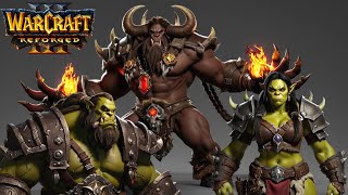 Warcraft 3 Reforged: Orc Campaign: The Invasion of Kalimdor 🔴LIVE🔴 Ep.1 Thrall