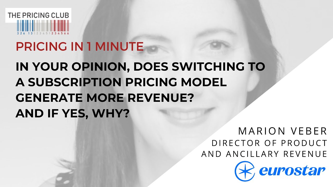 Generating more revenue with subscription pricing model - Pricing in 1 ...