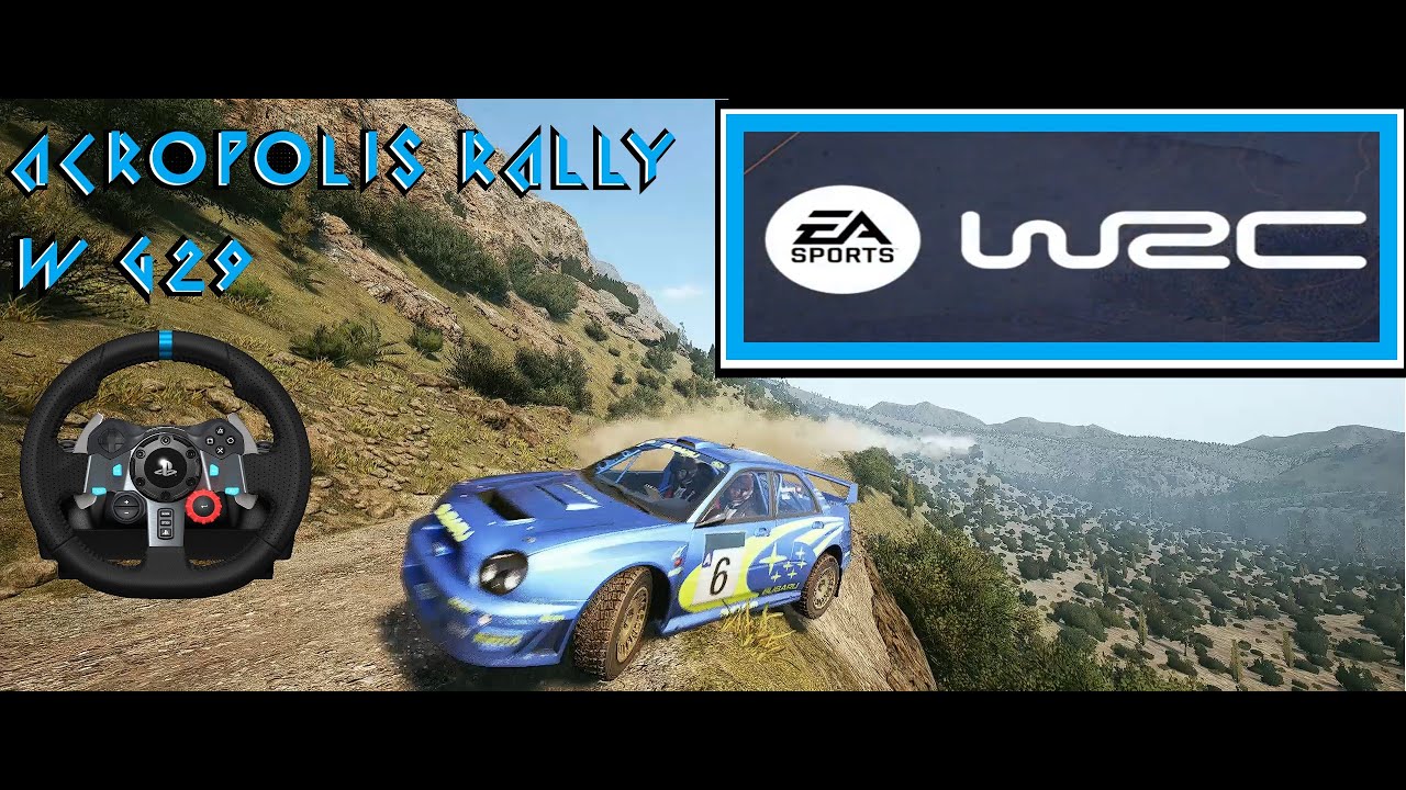 EA Sports WRC Greece ACROPOLIS Rally W Logitech G29 YouTube Ea sports wrc greece acropolis rally w logitech g29 youtube