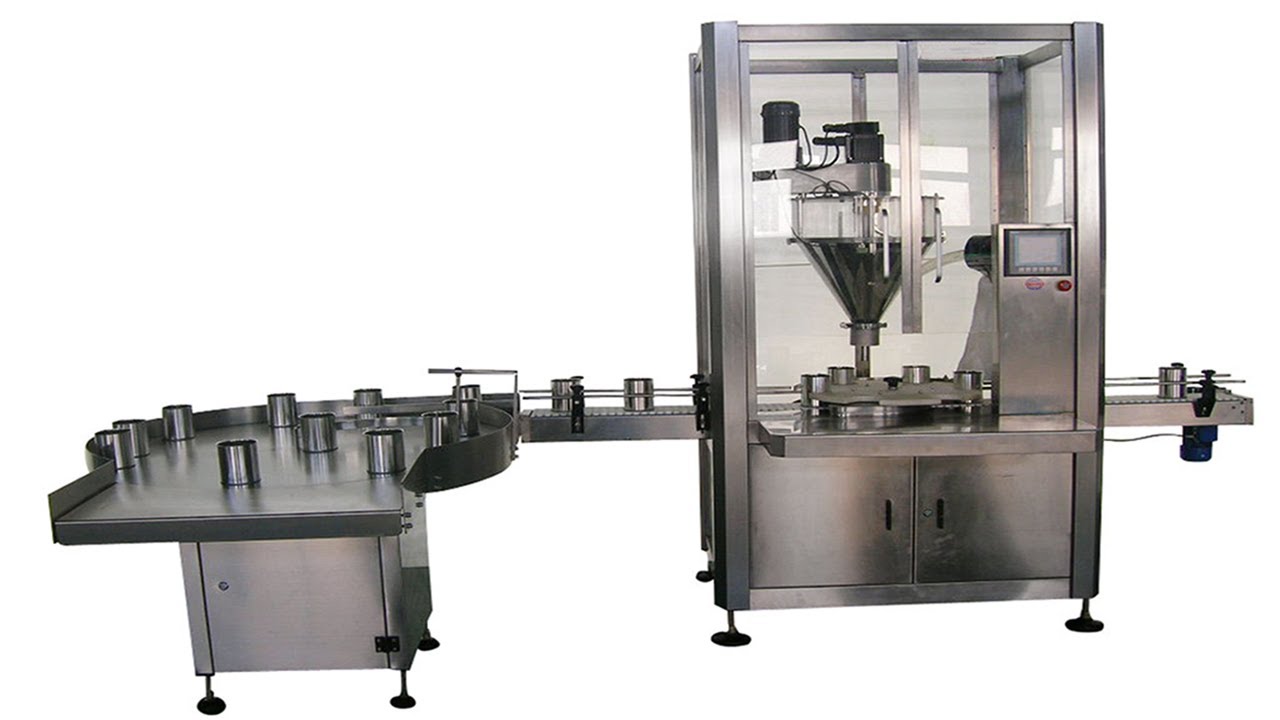 Milk powder filling machine rotary filler equipment automatic for
