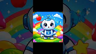 Full Welcome to GiggleBot Adventures! 🤖✨Can you find the blue one 💙 Update