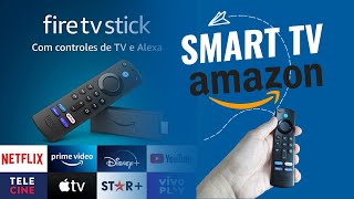 Fire TV Stick da Amazon com Alexa para deixar sua TV Smart