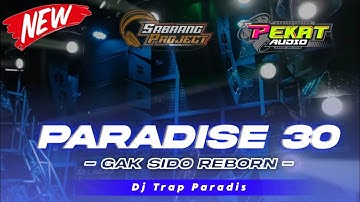 DJ PARADISE GAK SIDO REBORN 30 VIRAL TIKTOK.