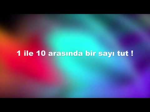 Aklından bir sayı tut! 2