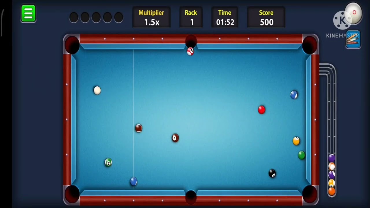 8BallPool all indirect shots