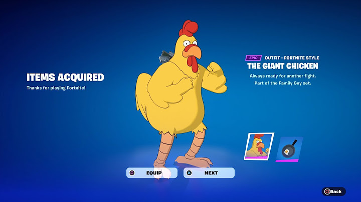 HOW TO GET THE GIANT CHICKEN SKIN FREE IN FORTNITE!
