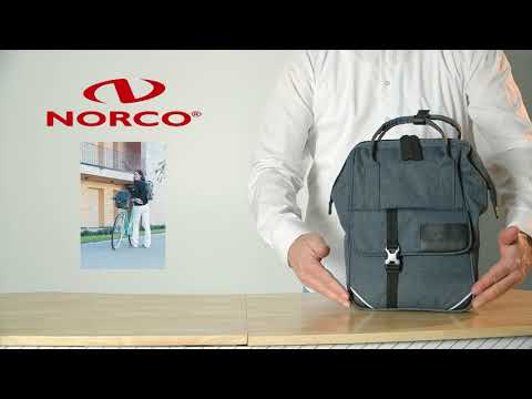 robustes Norco Nylongewebe mit textiler Optik und Texturintegrierte, stabile TragegriffeSteckverschluss aus Aluminiumgefütterte, formstabile Kontstruktionint...