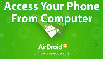 Airdroid 3, Android Screen Mirroring, Access and Control Your SmartPhone or Tablet