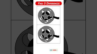 😱 99% Fail! Find 3 Differences in This CINEMA FILM ROLL #319 #findthedifferences #spotthedifference