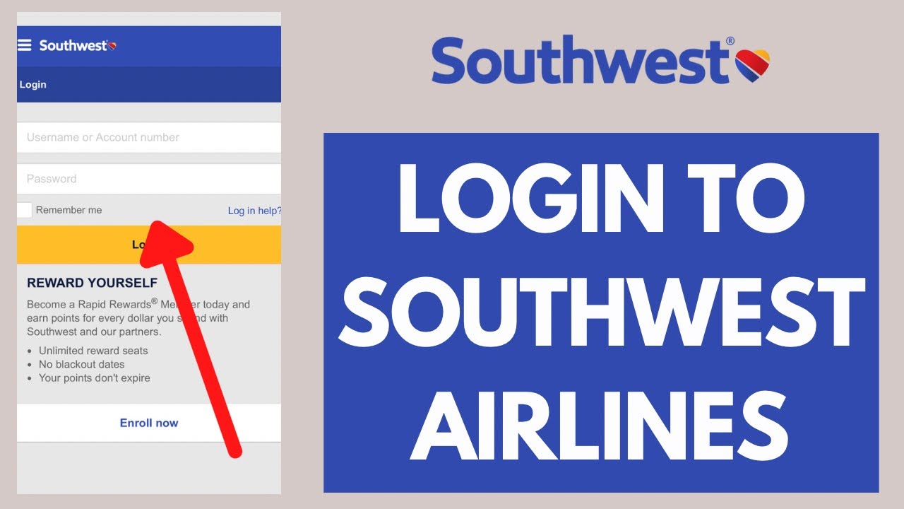 Southwest Log In How To Login To Southwest Airlines Account 2023 Southwest Log In How To Login To Southwest Airlines Account 2023