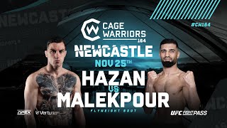 Dylan Hazan vs. Amir Malekpour | FULL FIGHT | CW 164 Newcastle
