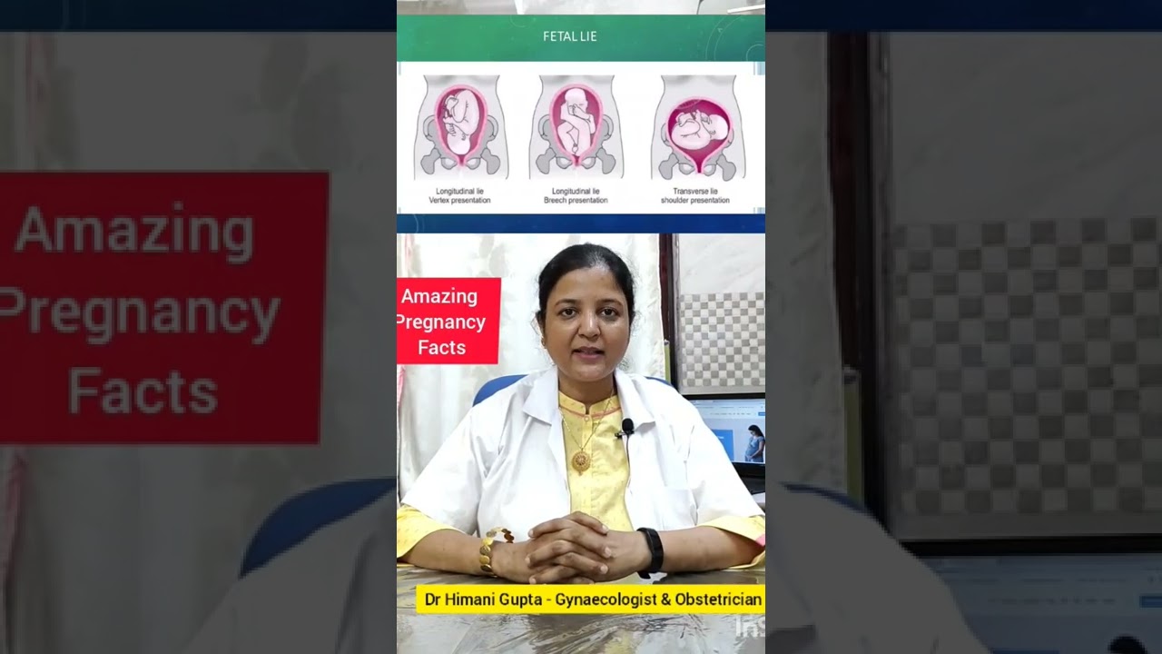 Amazing Pregnancy Facts|What is Fetal Lie| Dr Himani Gupta - Gynaecologist & Obstetrician