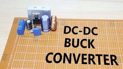 How to make buck converter adjustable power supply