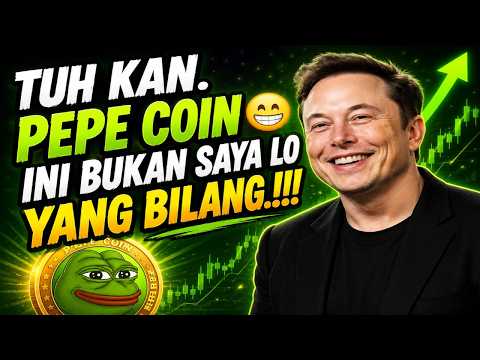 TU KAN PEPE COIN😁INI BUKAN SAYA LO YANG BILANG,kalian wajib tau