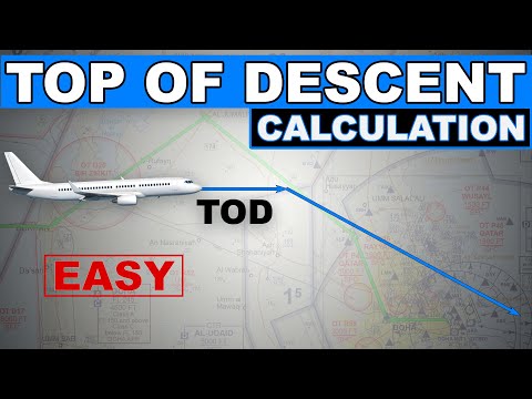 TOP OF DESCENT CALCULATION | When to start your descent