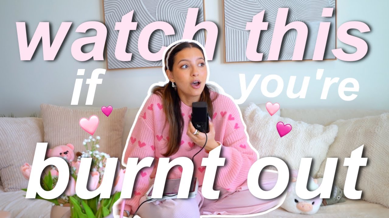 it's okay to crash out | how to NOT burn out, stay motivated, and girlboss 🎀