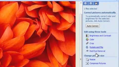 Resizing Images wtih Microsoft Picture Manager