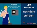 A2 - Lesson 33 | nachdem - seitdem | Temporale Konjunktionen | German for beginners