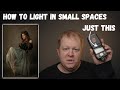 How to light in small spaces with just a speedlight