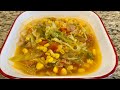 DELICIOSA SOPA DE REPOLLO O COL,