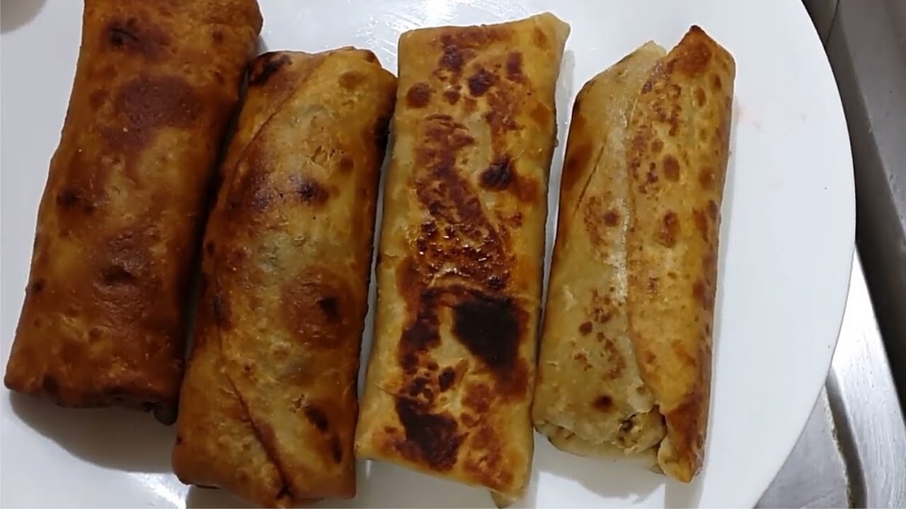 बची हुई रोटी से बनाये वेज स्प्रिंग रोल्स | spring roll step by step with  leftover chapati