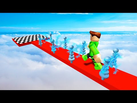 Electric Obstacle Course Challenge Roblox Youtube - jelly and sanna roblox parkour