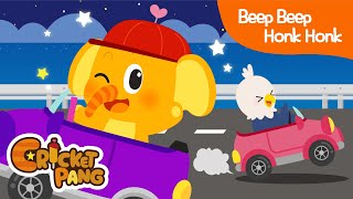 The Car Song | Beep Beep Honk Honk | CricketPang Songs for Kids screenshot 3