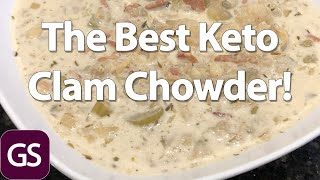 The BEST Keto Clam Chowder