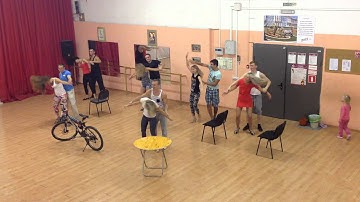 International Zouk Flashmob (IZFM) 2015 - training! Suddenly...