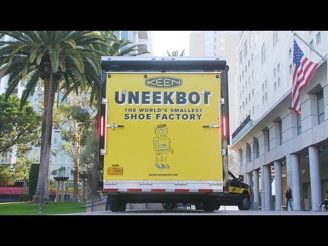 KEEN UNEEKBOT TOUR — The World’s Smallest Shoe Factory Hits the Road