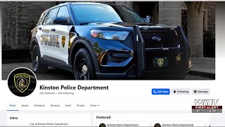 Kinston Police Department responds to limiting comments on Facebook