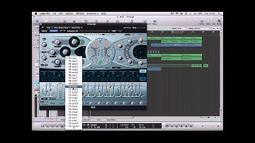 How to create a Dubstep Bass Wobble tutorial using Logic