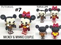How to Bead Mickey & Minnie Kimono Couple Part 7/Bead Tutorial/Beading Tutorial/Tutorial Manik Manik