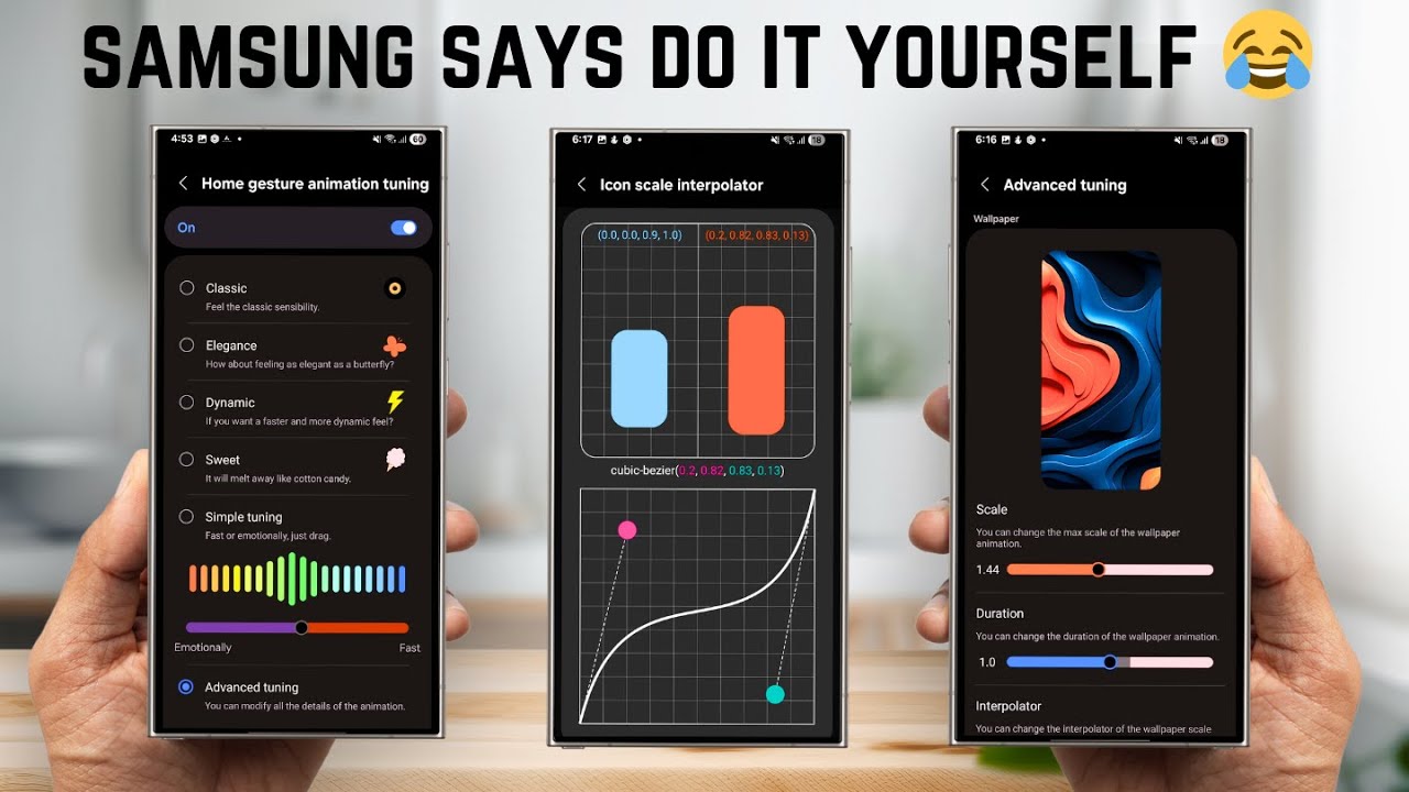 Новая настройка анимации Home Up! Подробное руководство.