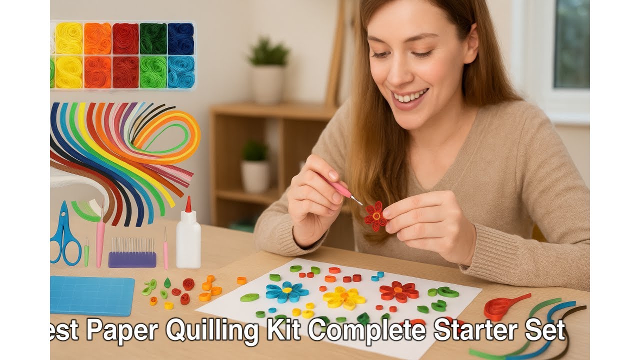 Quiling Set 🎨 Best Paper Quilling Kit Complete Starter Set | YURROAD Quilling Kit ...