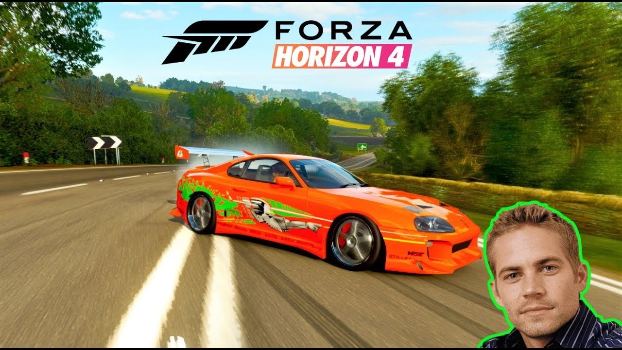 Forza Horizon 4 Drifting on the Toyota Supra (Paul