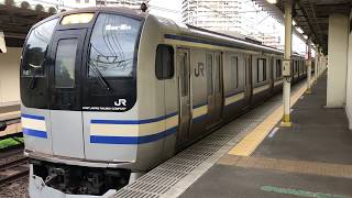 E217系クラY-21編成+クラY-121編成西大井発車