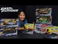 Mattel Fast & Furious Big Box Toy Unboxing!!!