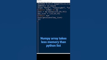 numpy short #programming #python3 #coding #python #numpy