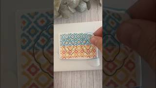 Water Transfer on polymer clay to make #polymerclay earrings - #polymerclayearrings #watertransfer