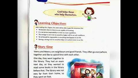 Std -3 Moral Science Ch-2 Trust yourself