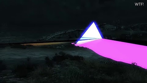 Fallout 3 | Weird texture color drug glitch thing