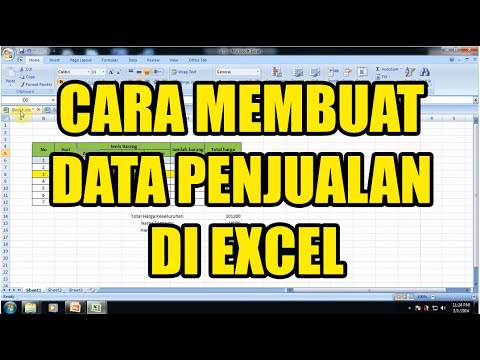 Tutorial Cara Membuat Data Penjualan Sederhana Dengan Menggunakan Aplikasi Microsoft Excel Youtube Tutorial Cara Membuat Data Penjualan Sederhana Dengan Menggunakan Aplikasi Microsoft Excel Youtube