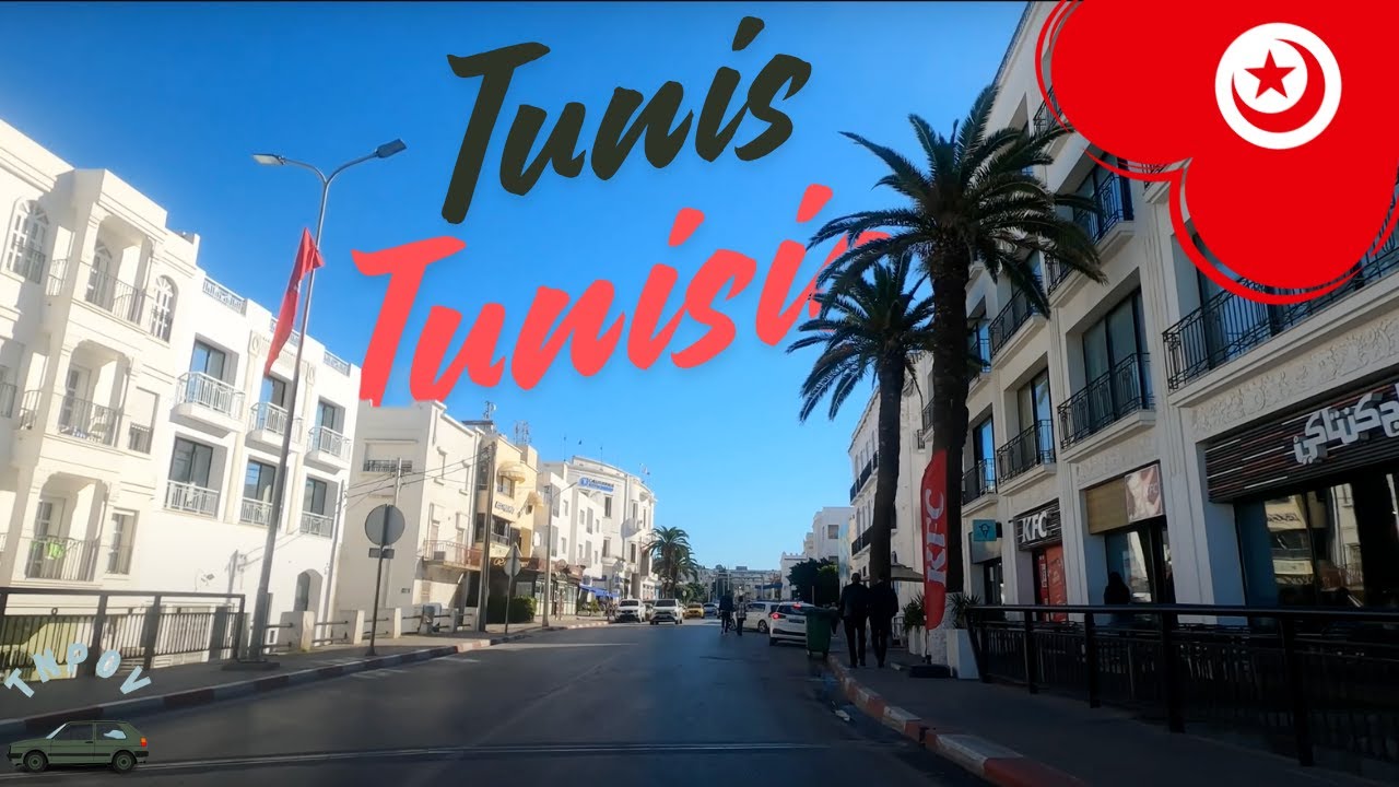 La Marsa, Sidi Bou Said, Carthage, Tunisia 🇹🇳 4k