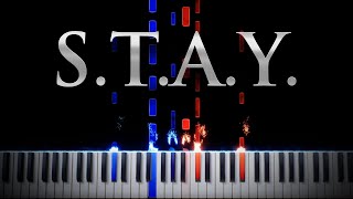 S.T.A.Y. (from Interstellar) - Piano Tutorial
