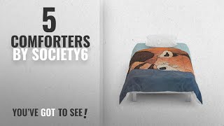 Top 10 Society6 Comforters [2018]: Society6 Red Panda Comforters Twin: 68 x 88