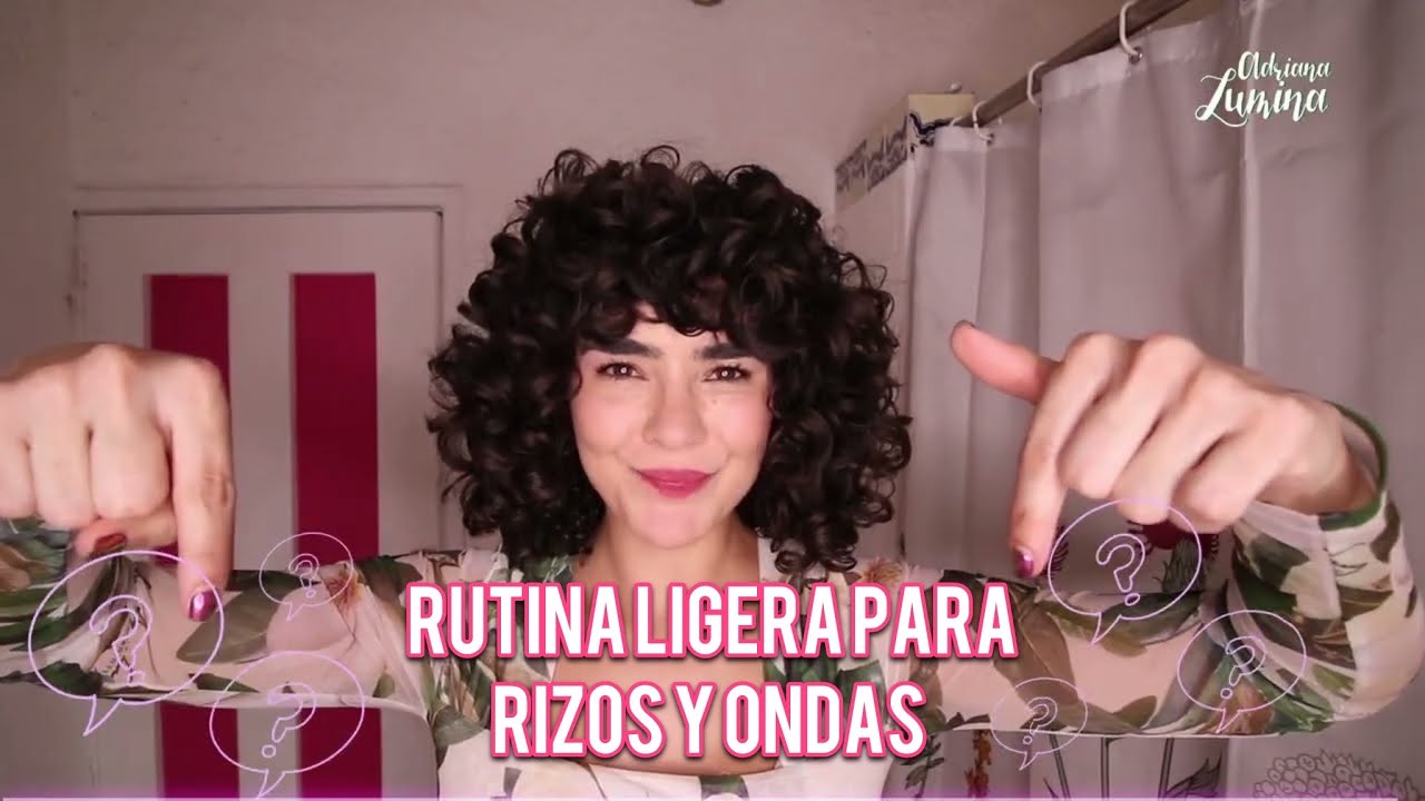 RUTINA RÁPIDA LIGERA PARA RIUZOS Y ONDAS #metodocurly